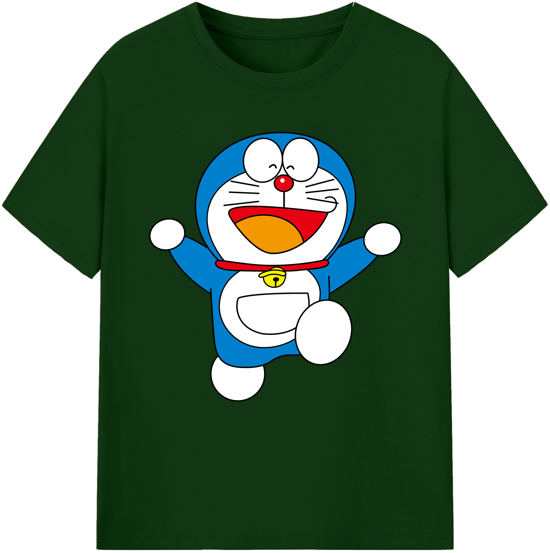（画像用） ドラえもん Doraemon 綿100％半袖Tシャツ（フロントプリント）